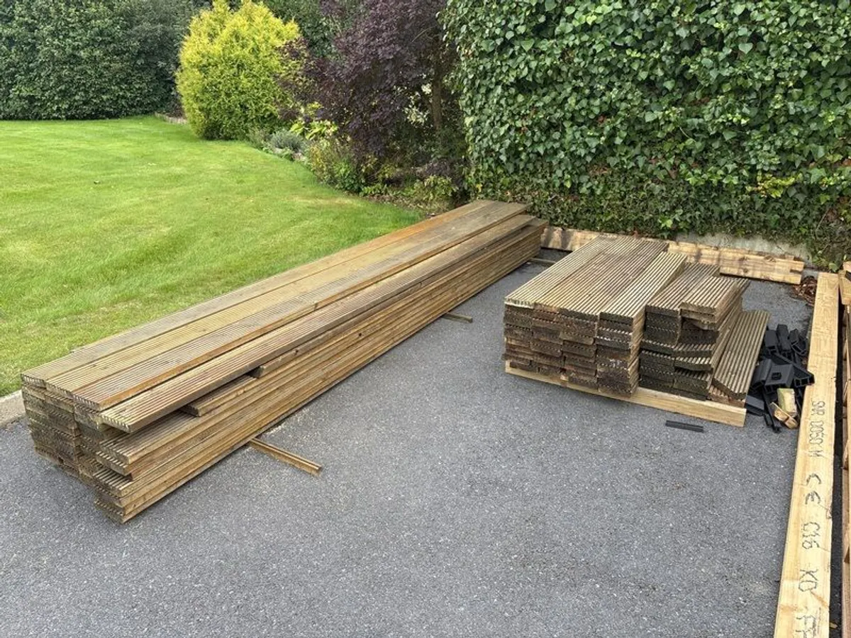 Timber Decking - excellent condition - Image 3