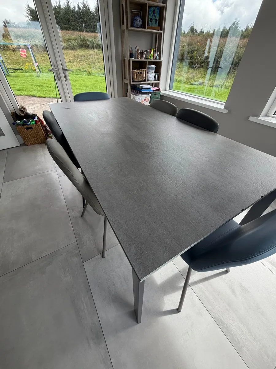 Eazyliving Large Extendable Dining Set - Image 2