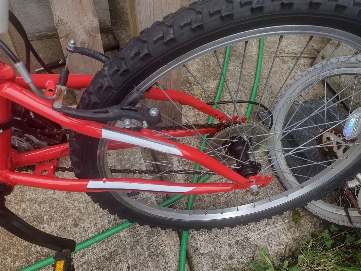 Full suspension mountain bike 24"wheel - Image 3
