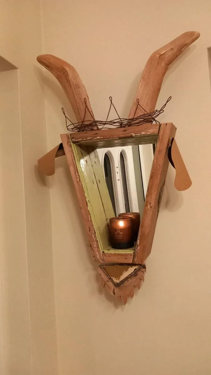 Unique, Handcrafted Puck Fair Sculpture - Image 4