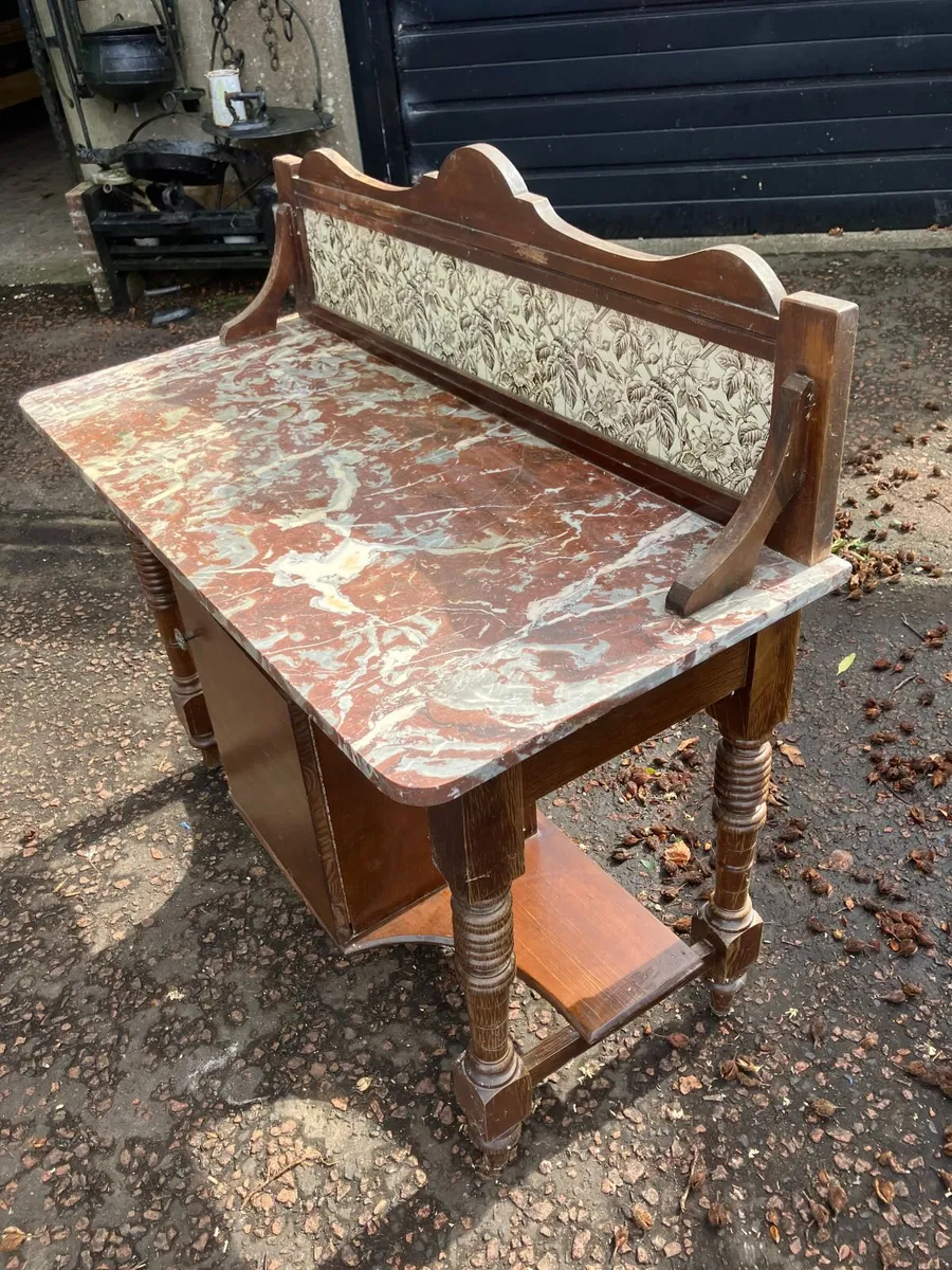 Marble washstand / Wash hand table - Image 1