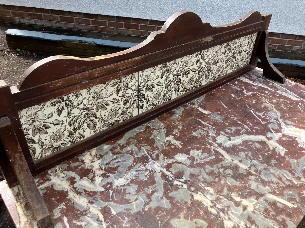 Marble washstand / Wash hand table - Image 3