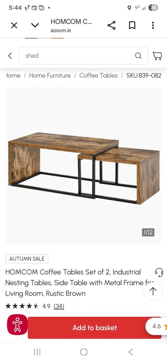 Coffee table - Image 1