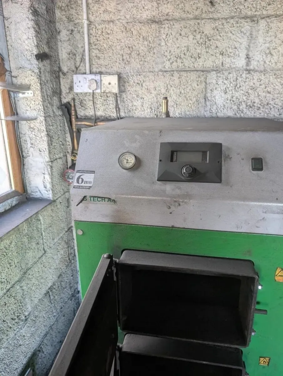 25kW Slack/Coal/Pellet burner, automatic feeder - Image 3