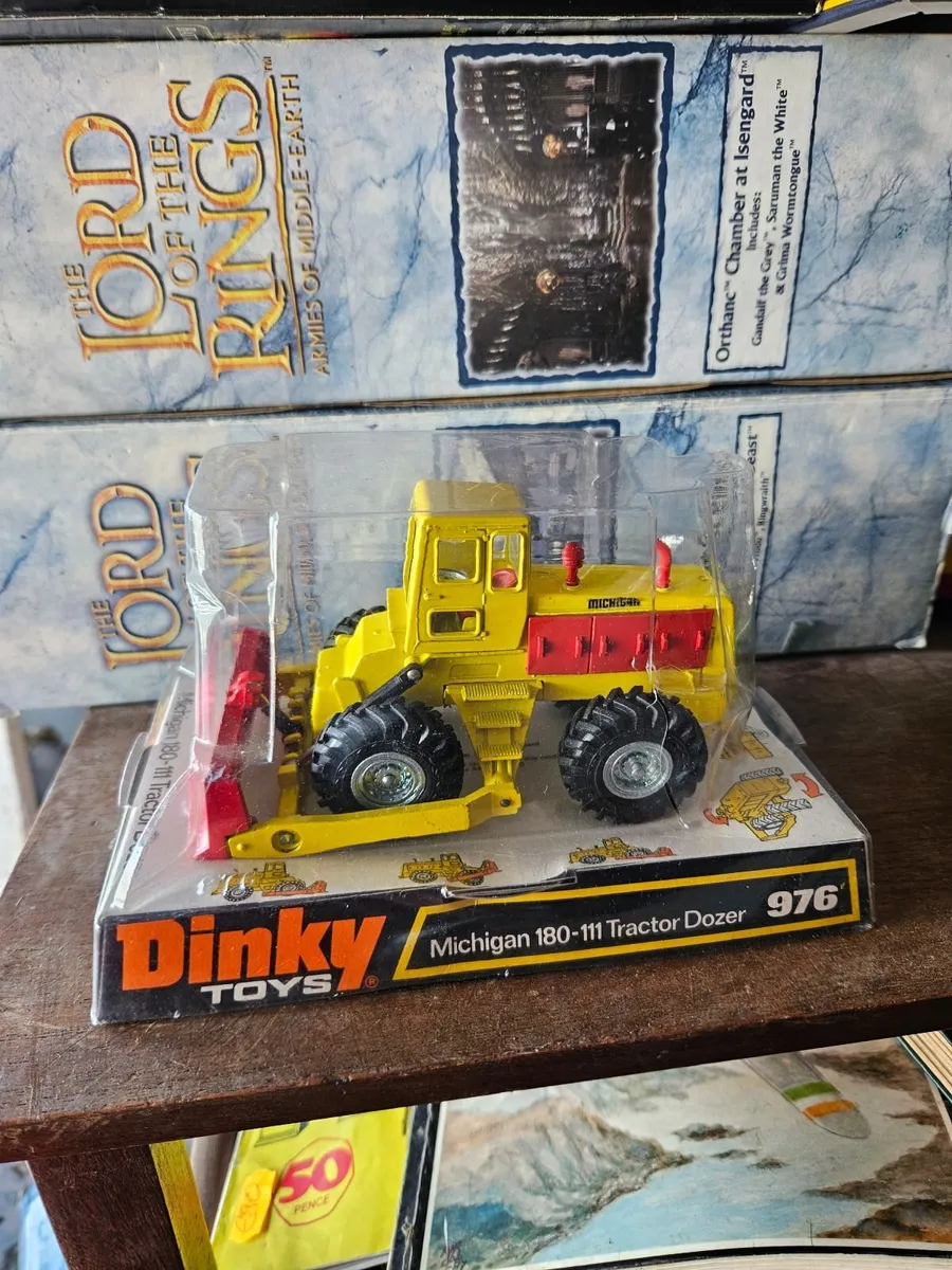 Dinky 1970's Michigan Tractor Dozer - Image 2