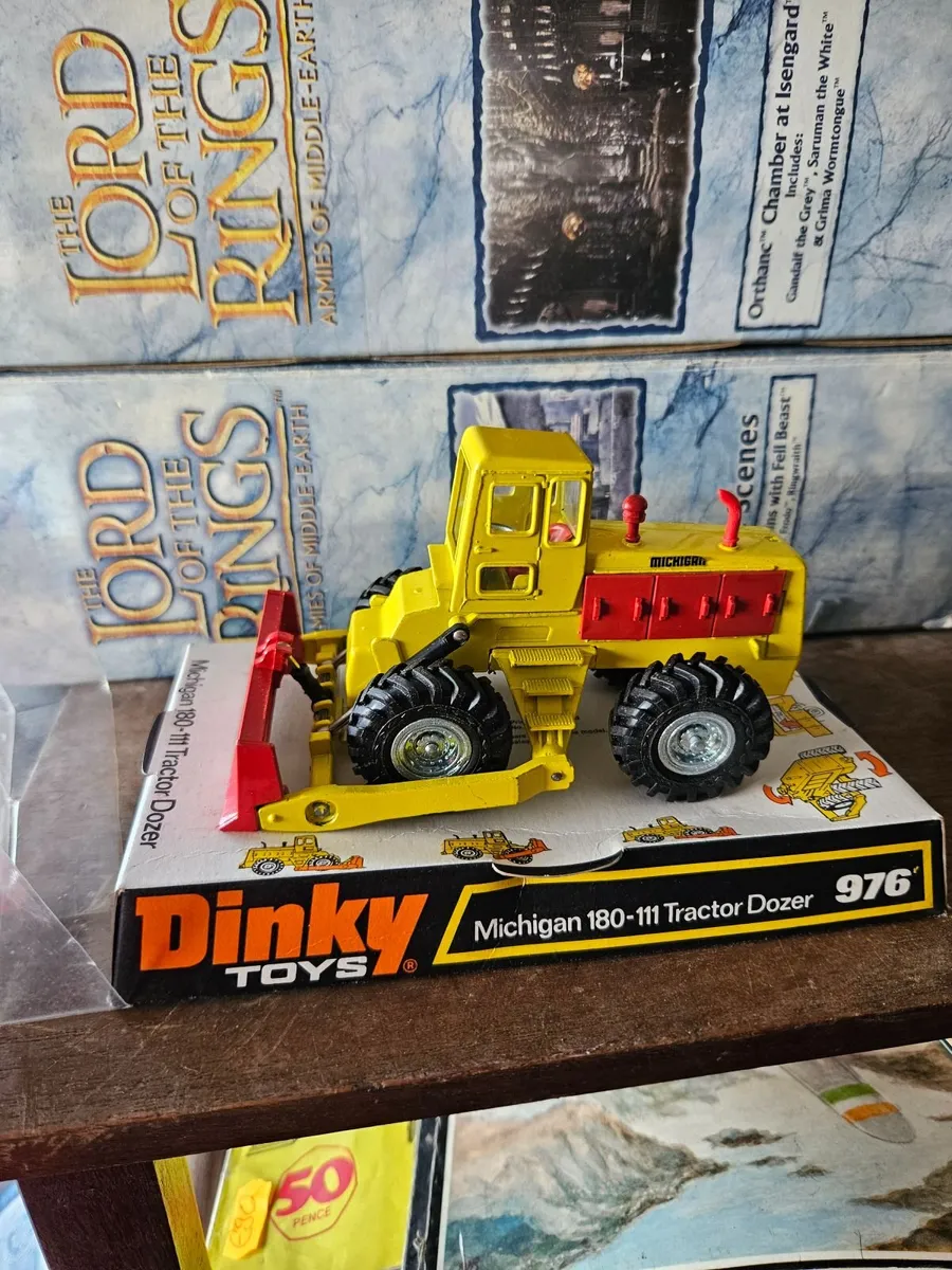Dinky 1970's Michigan Tractor Dozer - Image 3