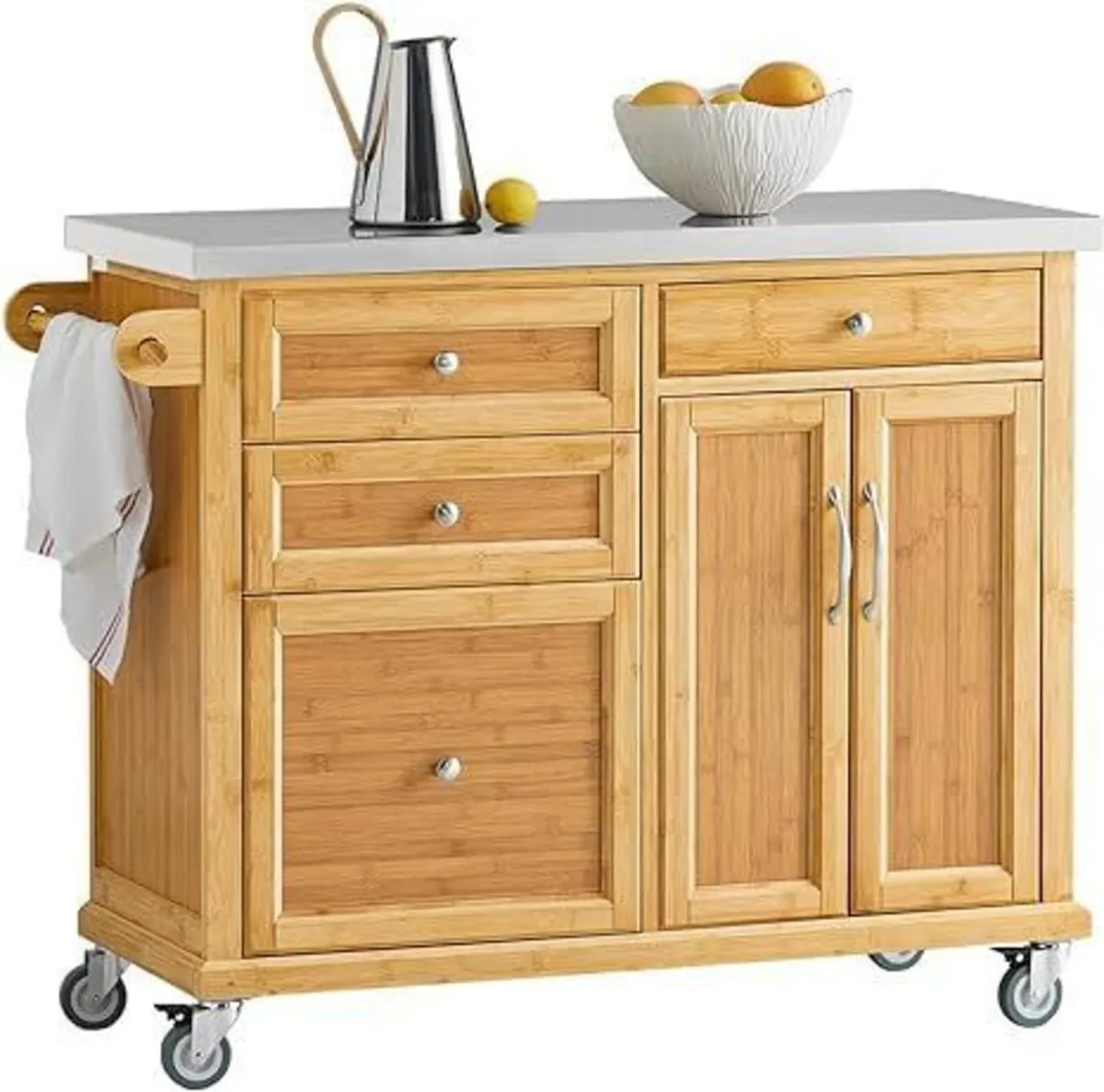 Kitchen Island large stainless steel worktop, Kitc - Image 1