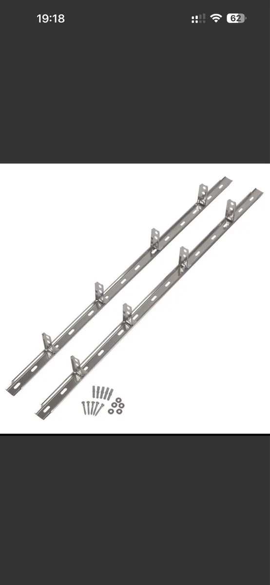 Sabrefix Wall Starter Kit Stainless Steel 1.2m - Image 1