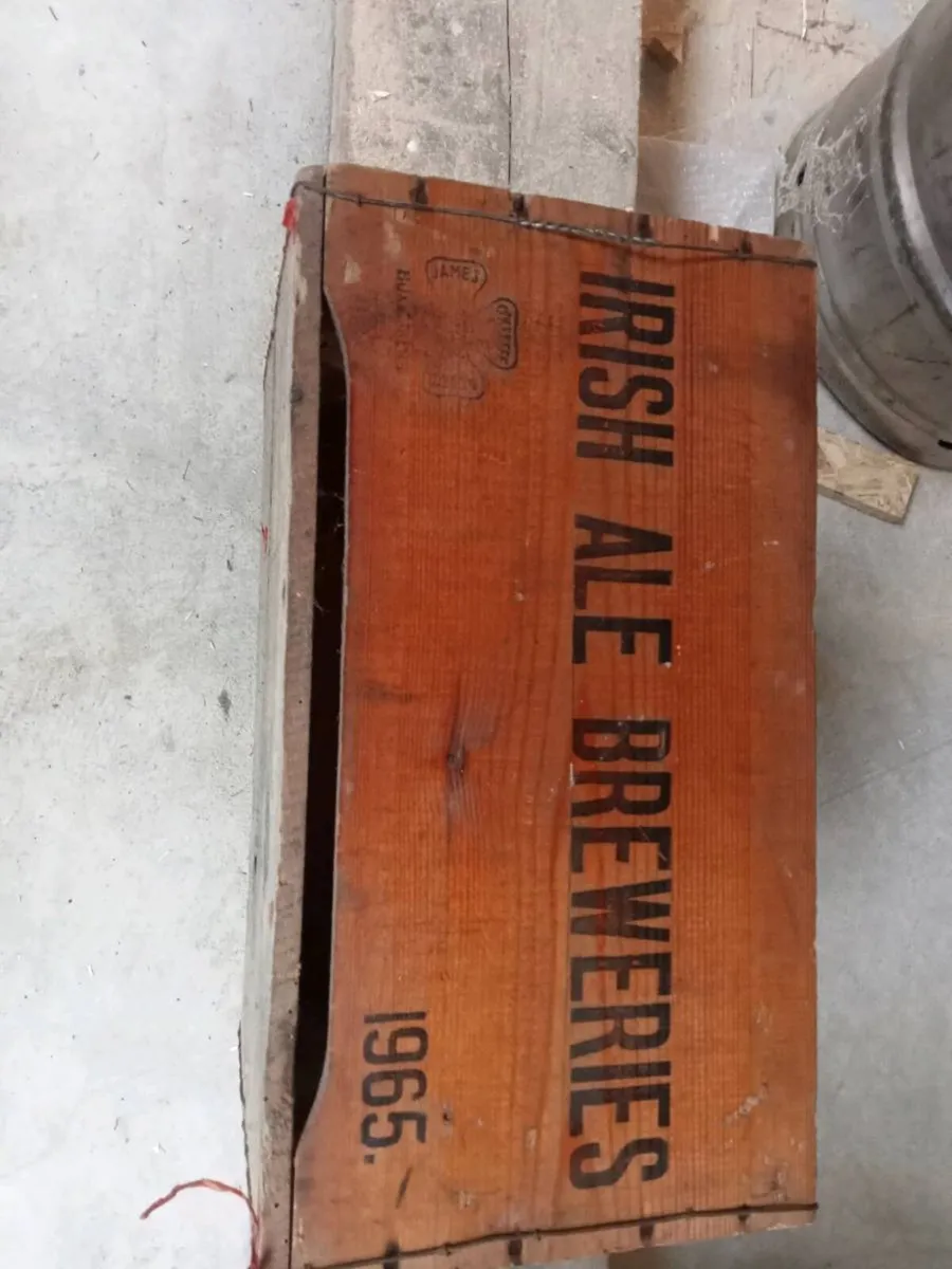 Old Irish ale breweries crate - Image 2