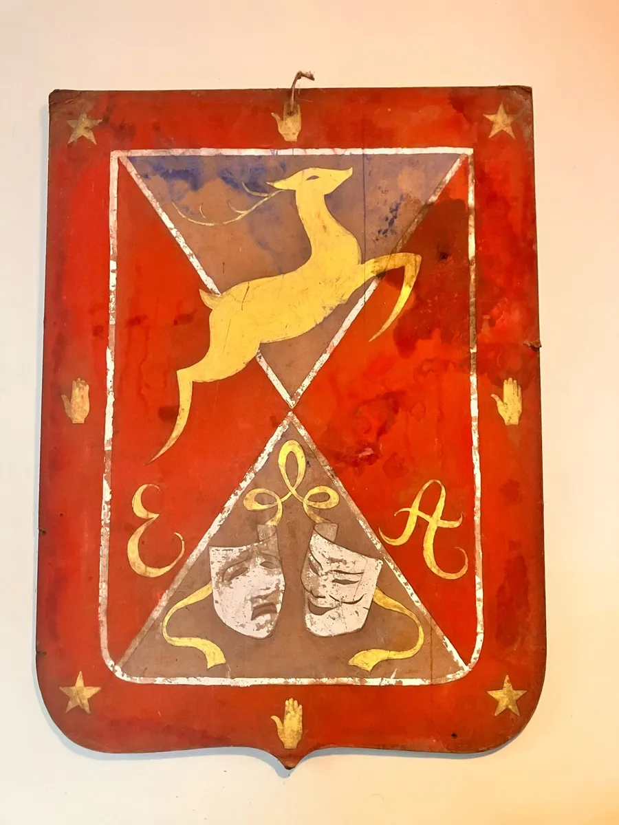 French Medieval Theatre Prop Shield - Image 1