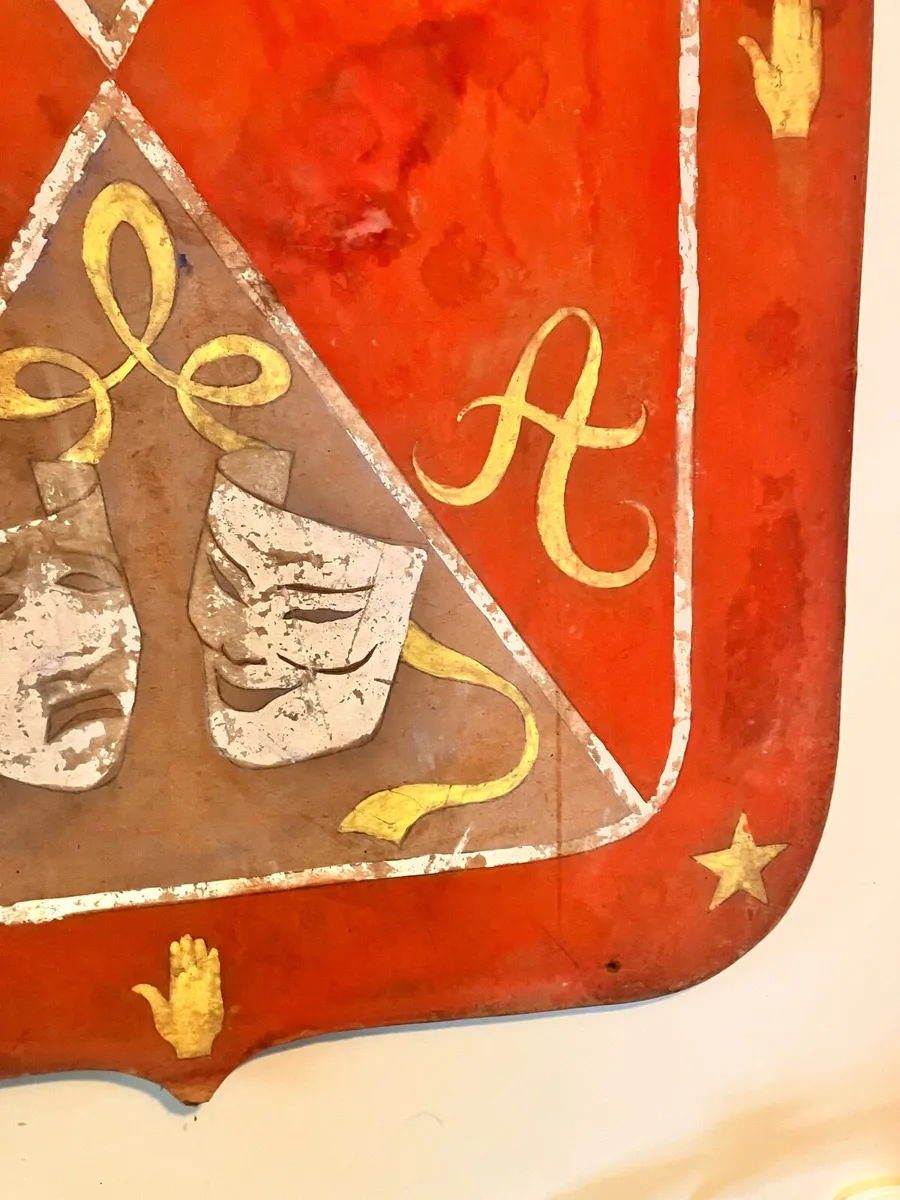 French Medieval Theatre Prop Shield - Image 4