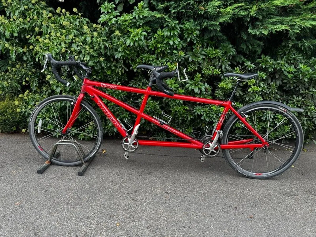 Trek T2000 Tandem Road Bike ZR9000 Alloy Frame - Image 3