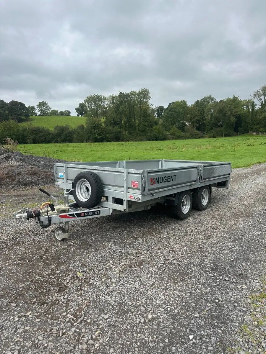 2024 Nugent 12ft Flatbed Trailer - Image 2