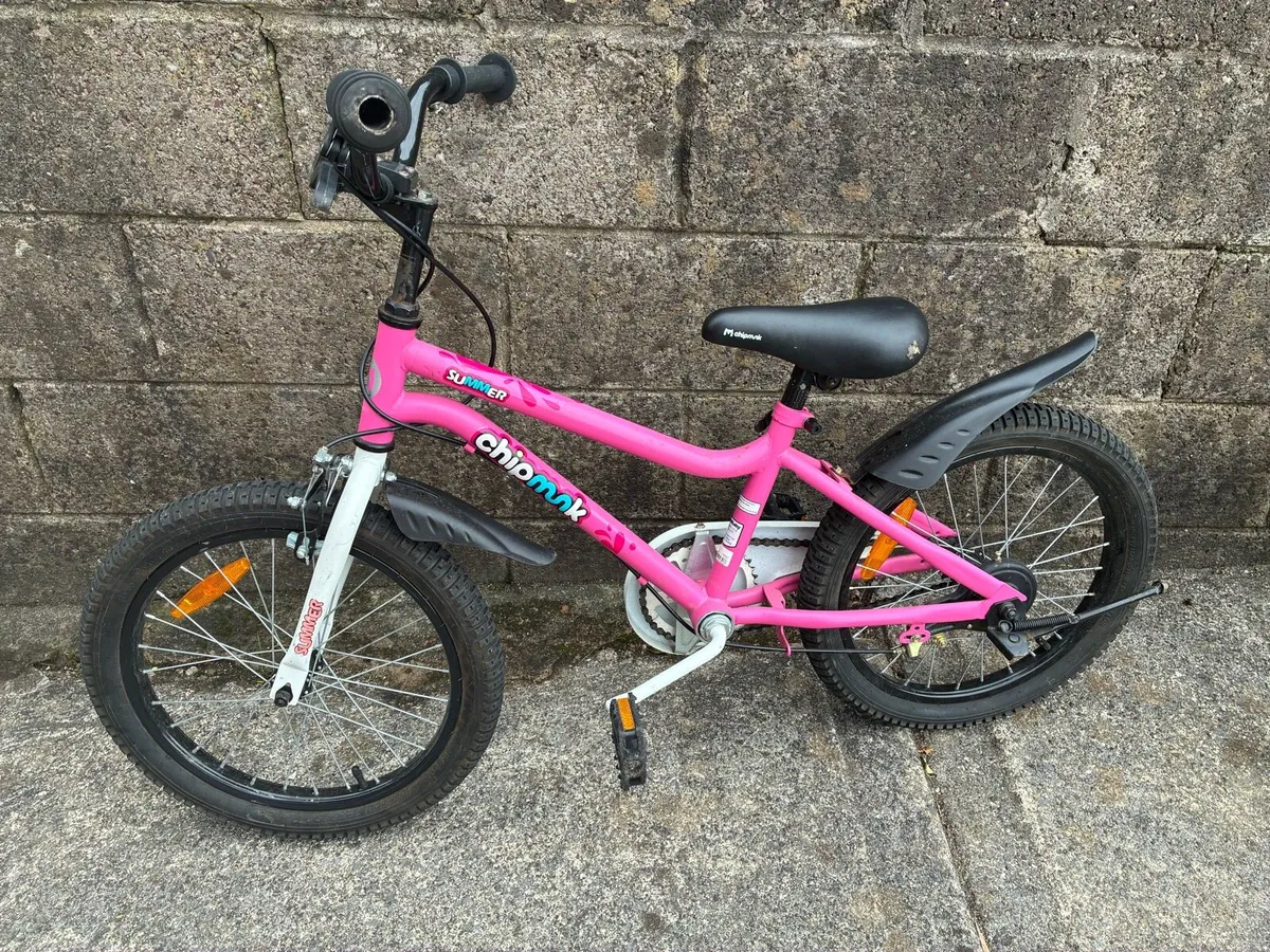 18 Inch Chipmunk Summer Bike Pink