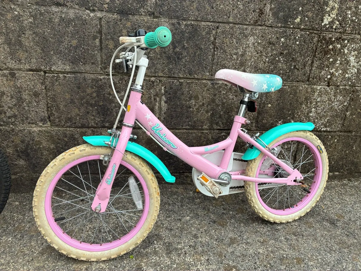 14 Inch Verve Unicorn Bike Pink