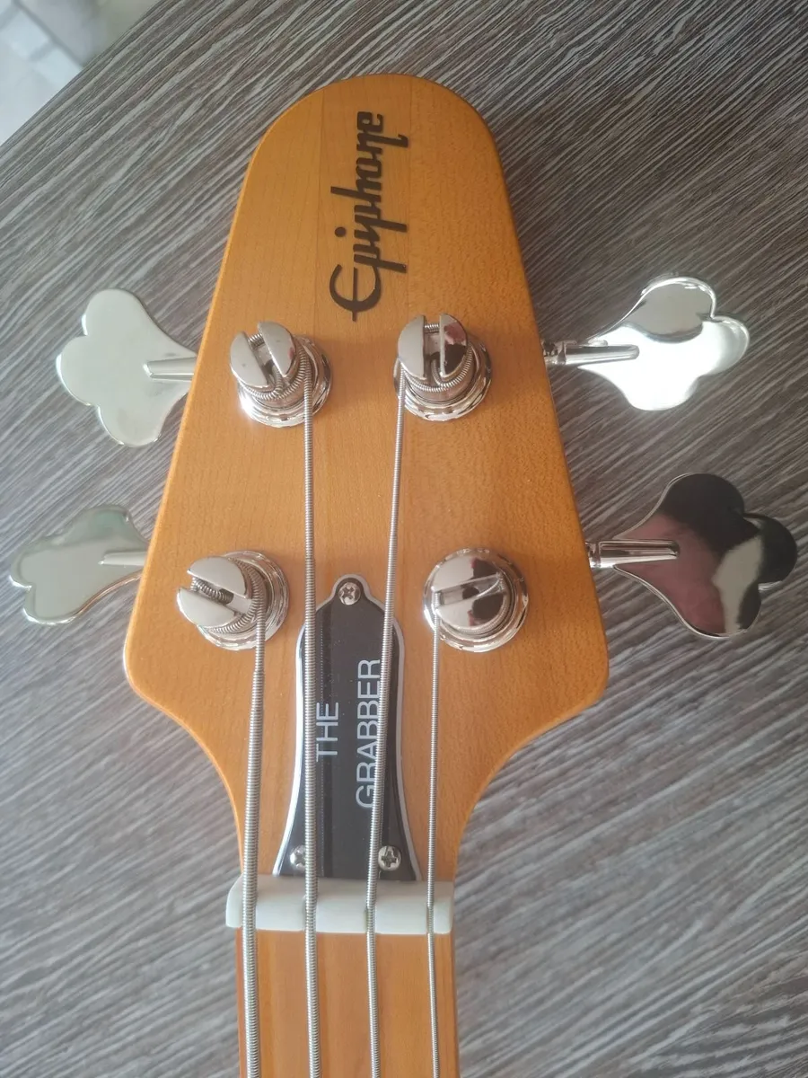 Epiphone Bass Guitar - Image 4