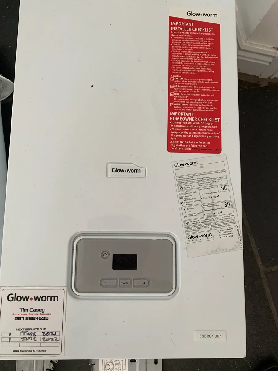 Glow-worm energy 30r gas Boiler - Image 1