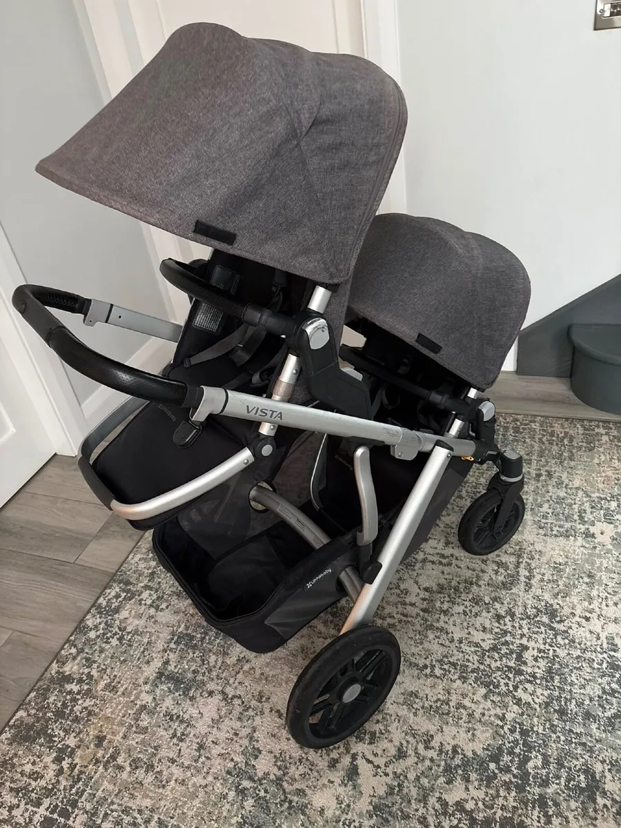 Uppa Baby Vista 2 travel system and accessories - Image 1