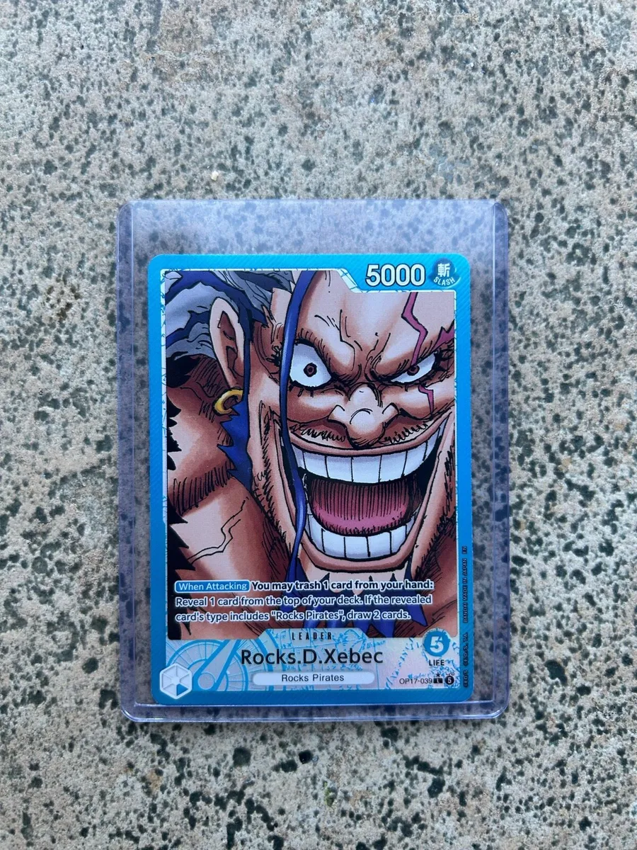 OP17 Rocks.D.Xebec OP17-039 Alternate Art Leader. - Image 3