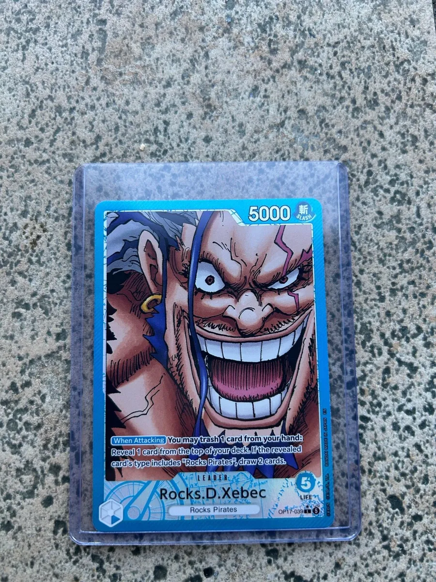 OP17 Rocks.D.Xebec OP17-039 Alternate Art Leader. - Image 2