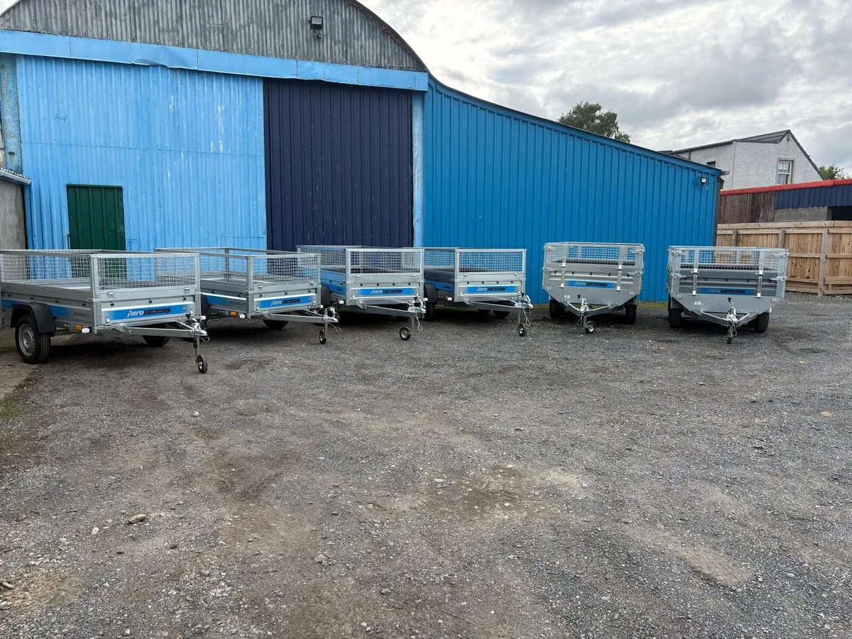 Dropside trailers,builder trailer and car trailer - Image 1