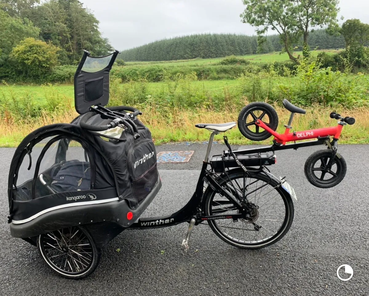 Winther electric Kangaroo Cargo bikes x 2 - Image 4