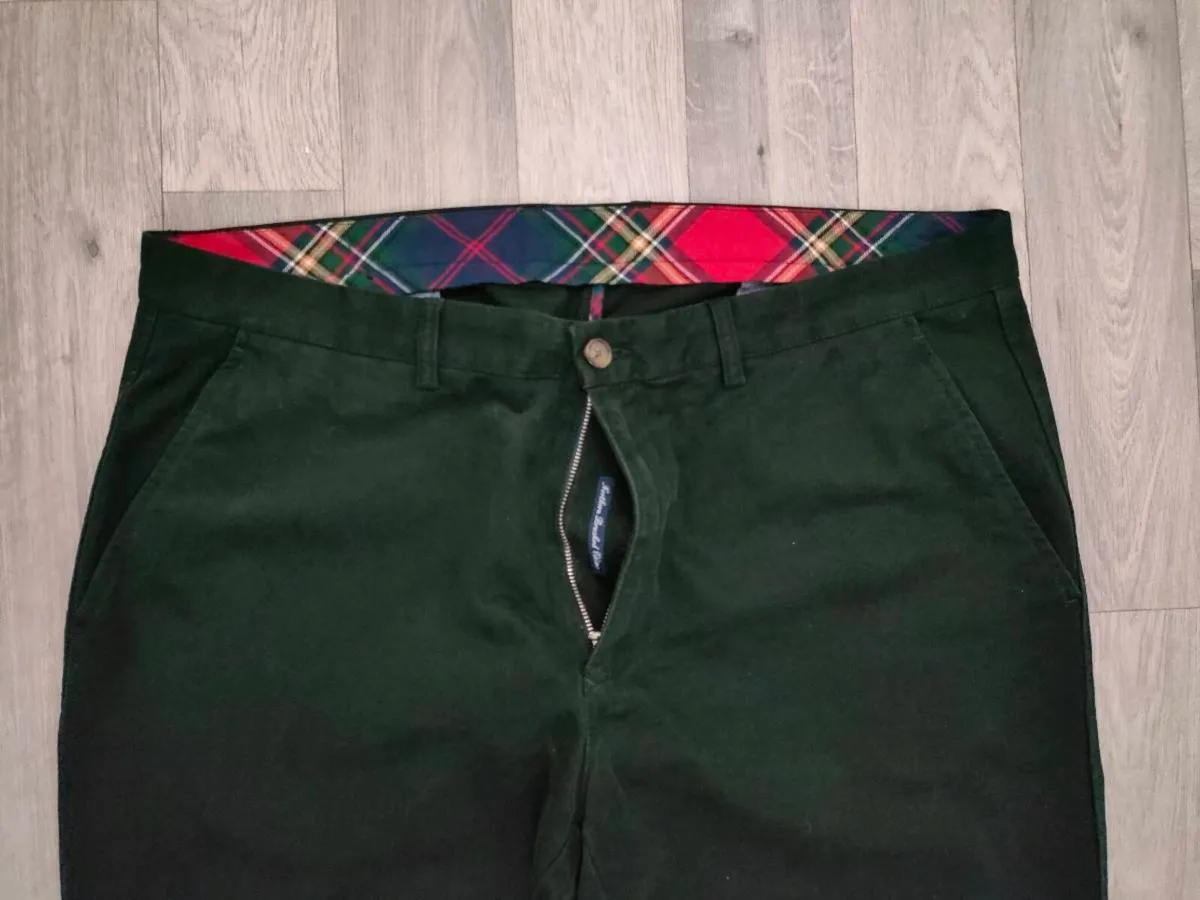 Gant Regular Fit Chino Trousers Mens W38 L32 - Image 3