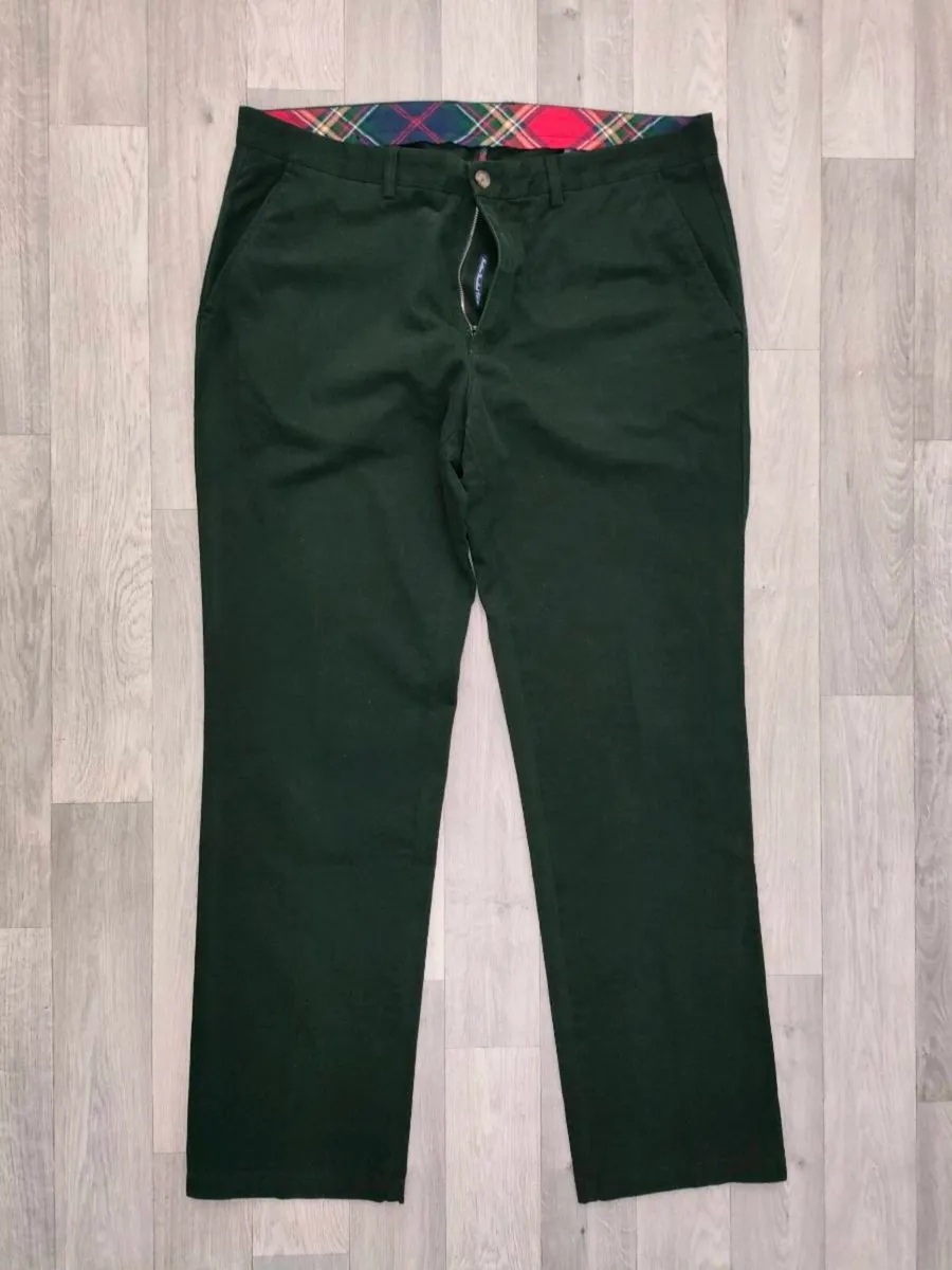 Gant Regular Fit Chino Trousers Mens W38 L32 - Image 1