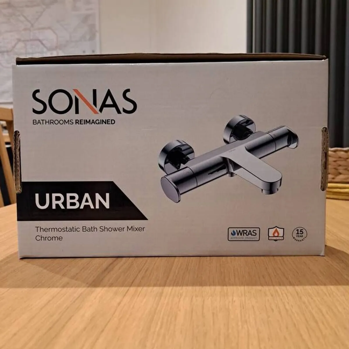 SONAS URBAN Thermostatic Bath & Shower Mixer - Image 2