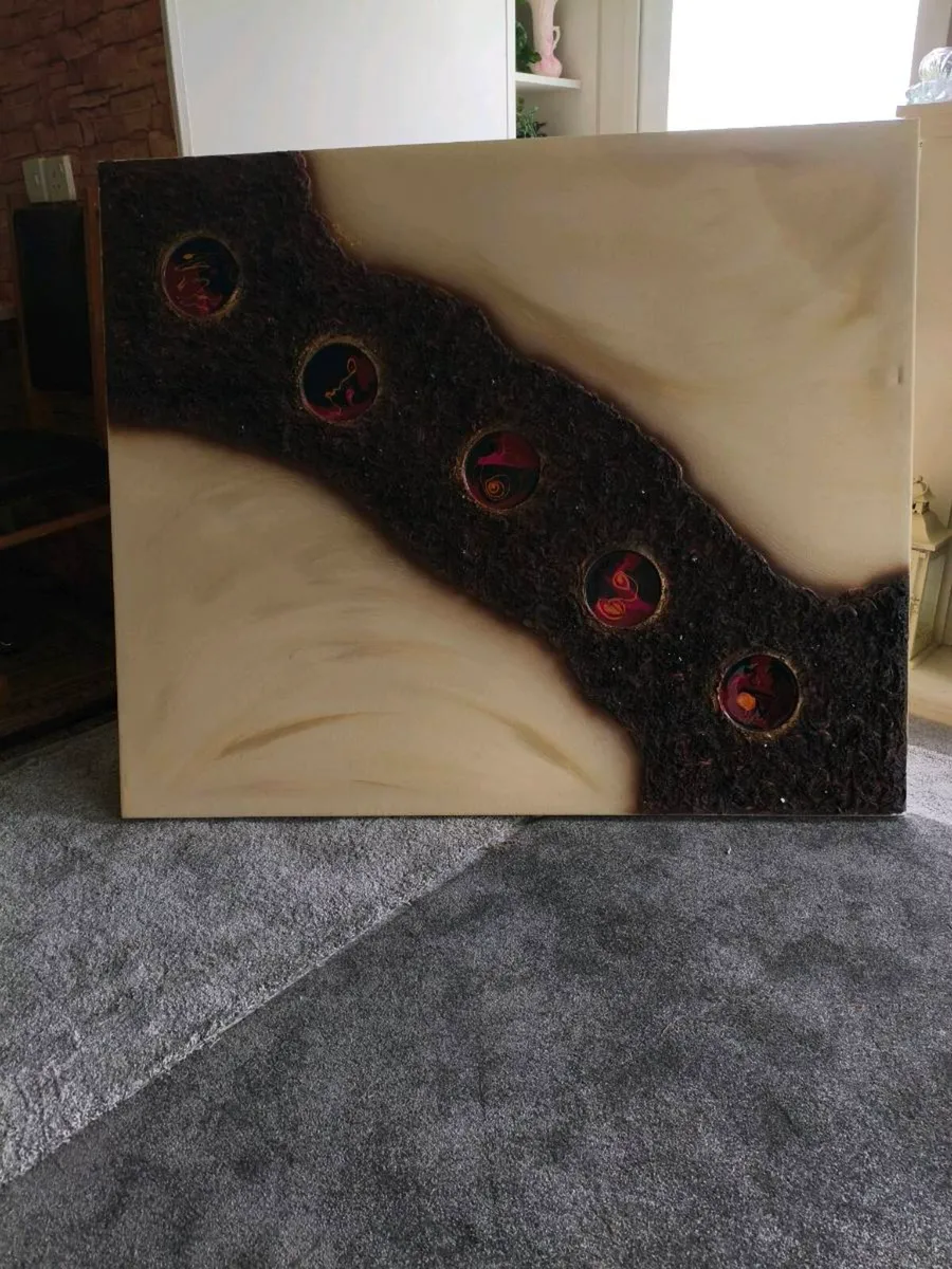 Beautiful large heavy canvas picture 25 Euro - Image 2