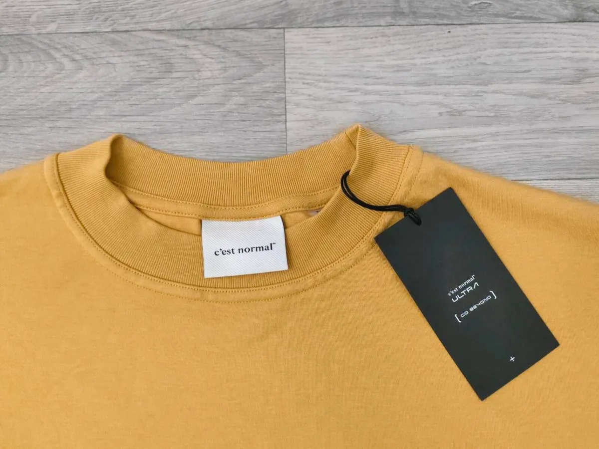 New C'est Normal Long Sleeve Top Sweatshirt L - Image 4