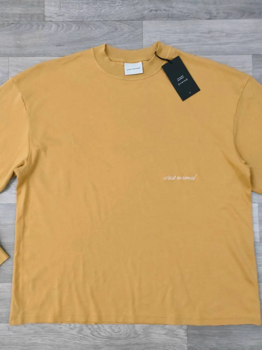 New C'est Normal Long Sleeve Top Sweatshirt L - Image 2