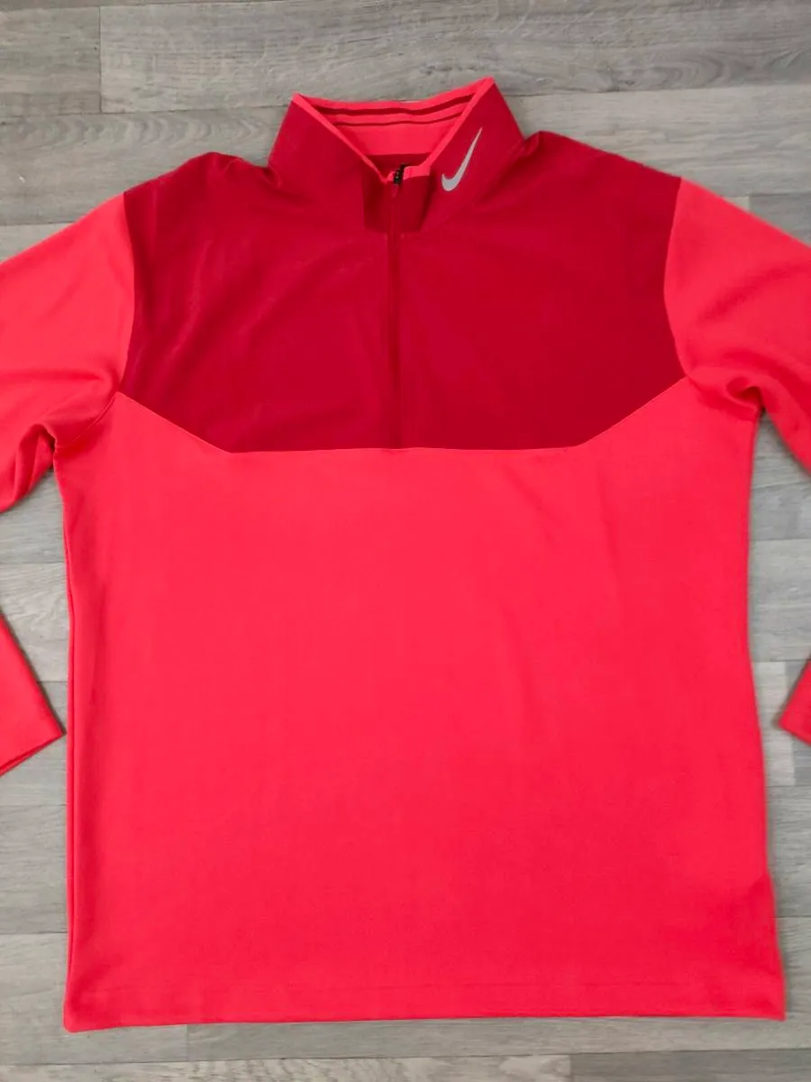 Nike Golf Half Zip Jumper Mens Large - Image 2