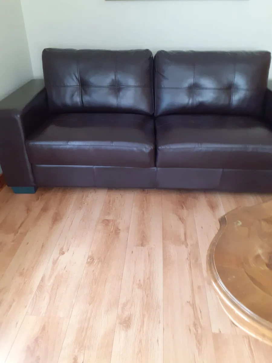 Sofa 3 & 2 seater Also reclining armchair - Image 1