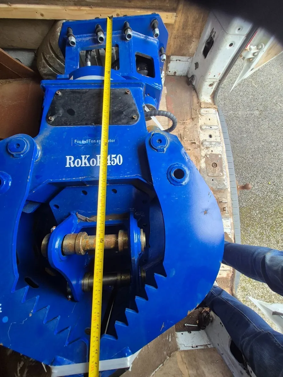 Rotating hydraulic grab also elephant thumb - Image 1