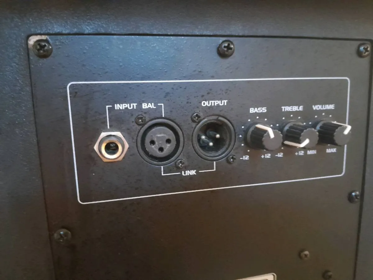 Two active qtx speakers - Image 2