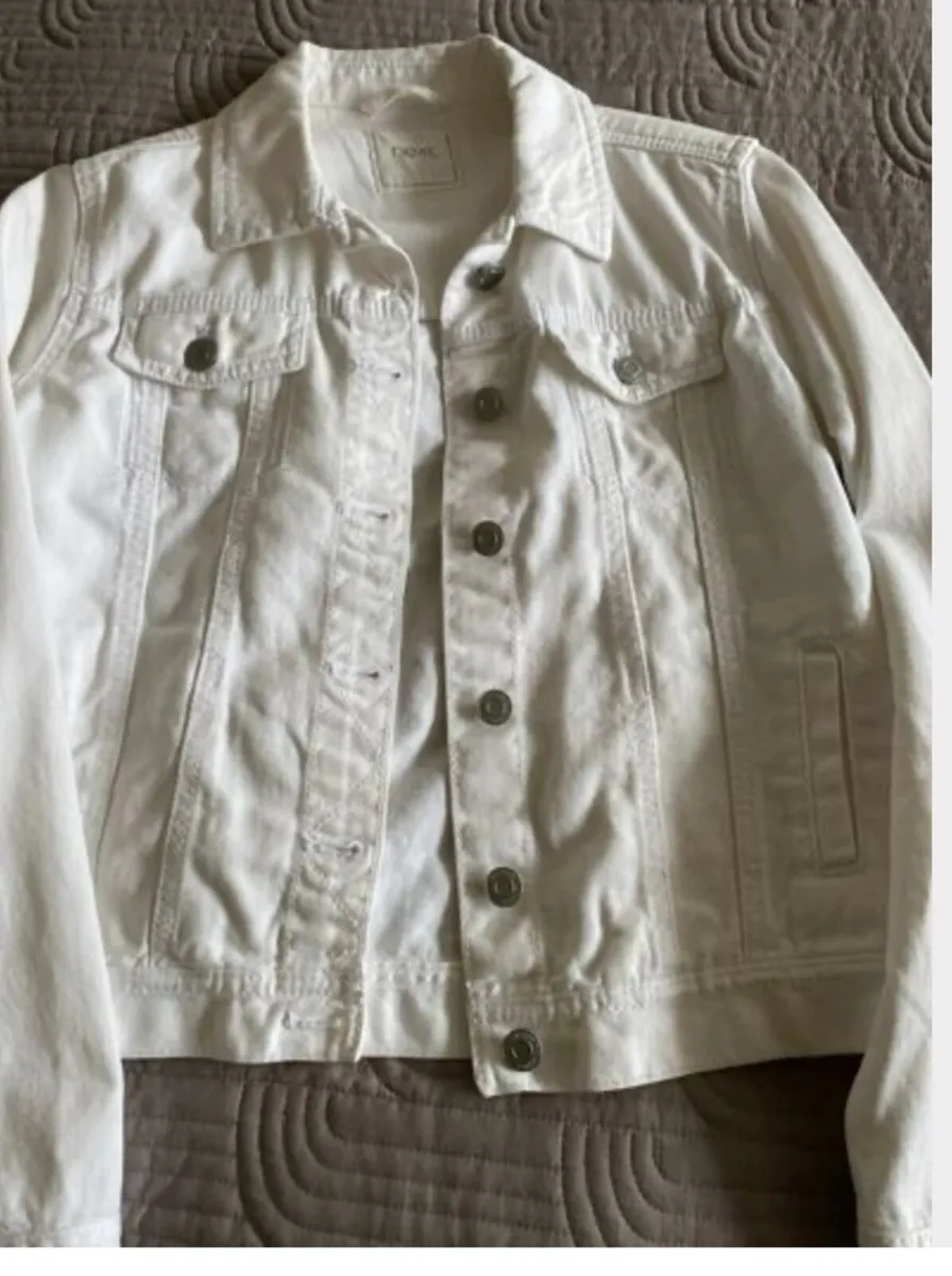 Next - White Denim Jacket - Age 13years - Image 2