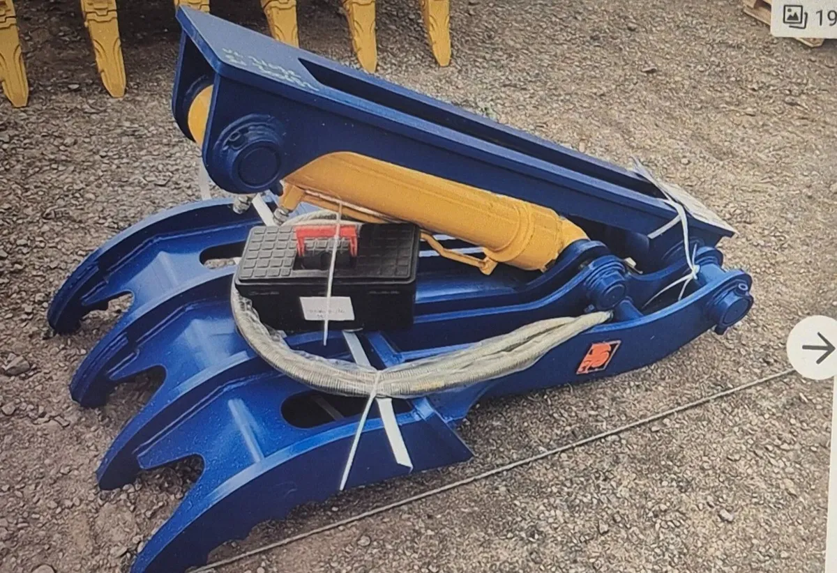 Rotating hydraulic grab also elephant thumb - Image 4