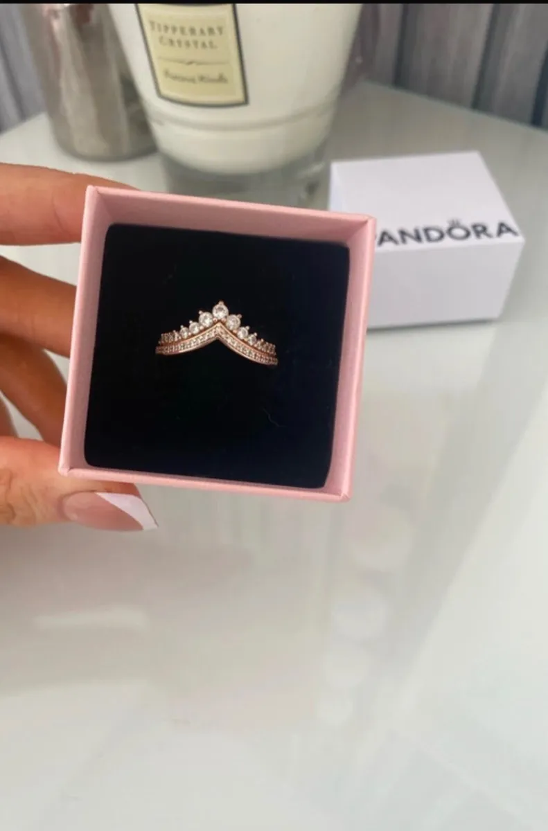 Pandora ring size 56 perfect condition RRP €100 - Image 2