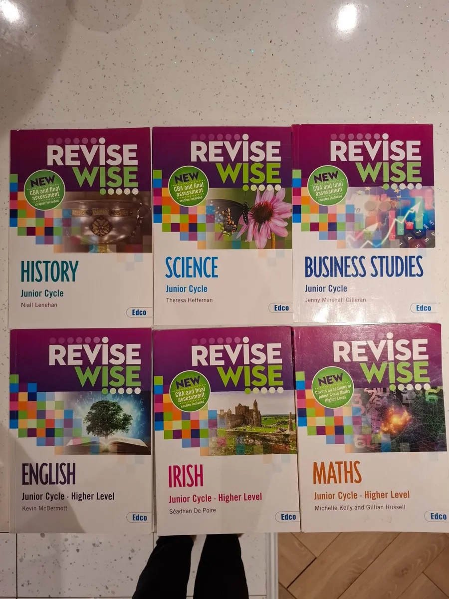 Revise Wise Junior Cycle books