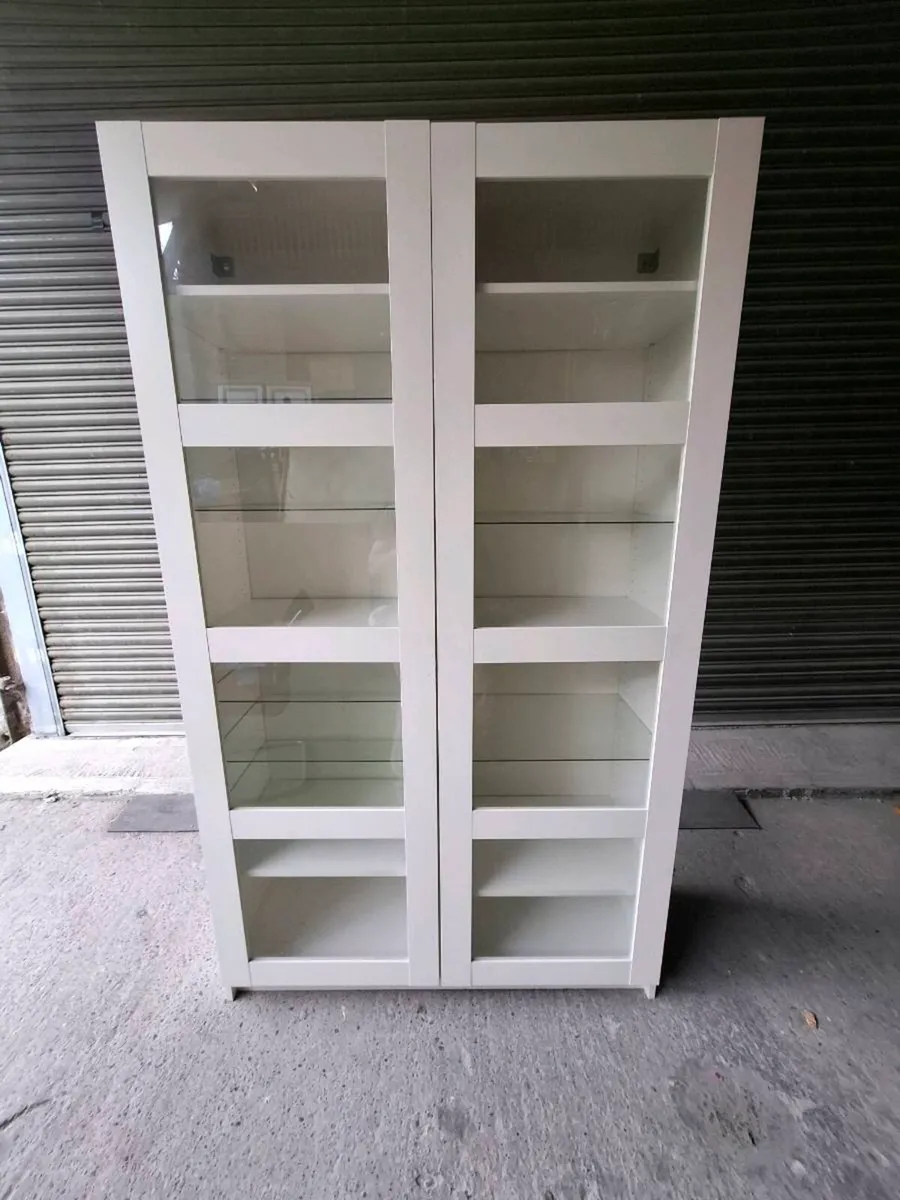IKEA BESTÅ Large Glass Display Cabinet (DELIVERY) - Image 1