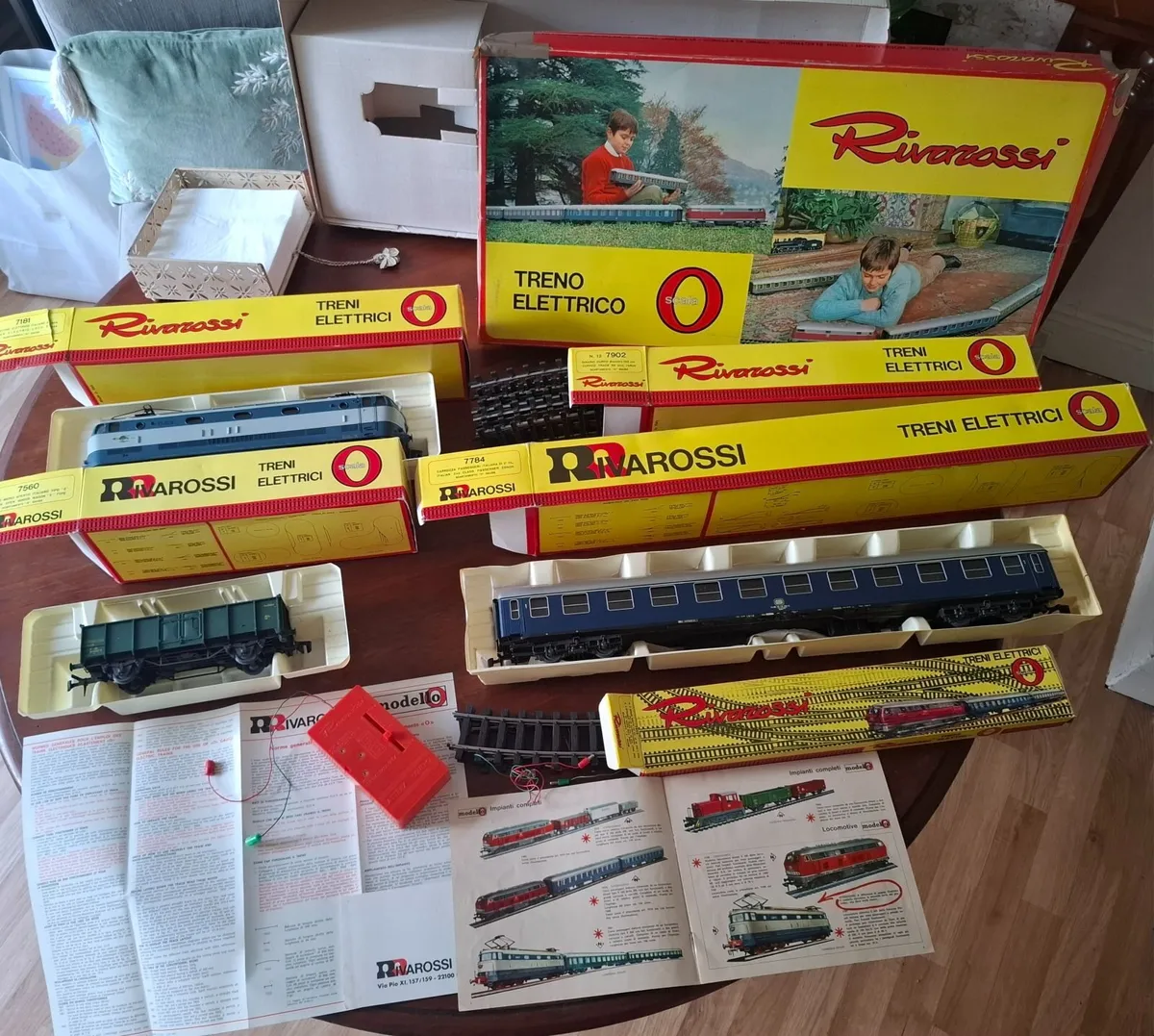 Rivarossi 7001 Italian Passenger Train – O Gauge – - Image 1