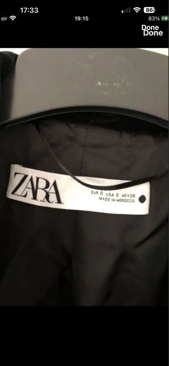 Ladies Zara blazer size S €10 - Image 3
