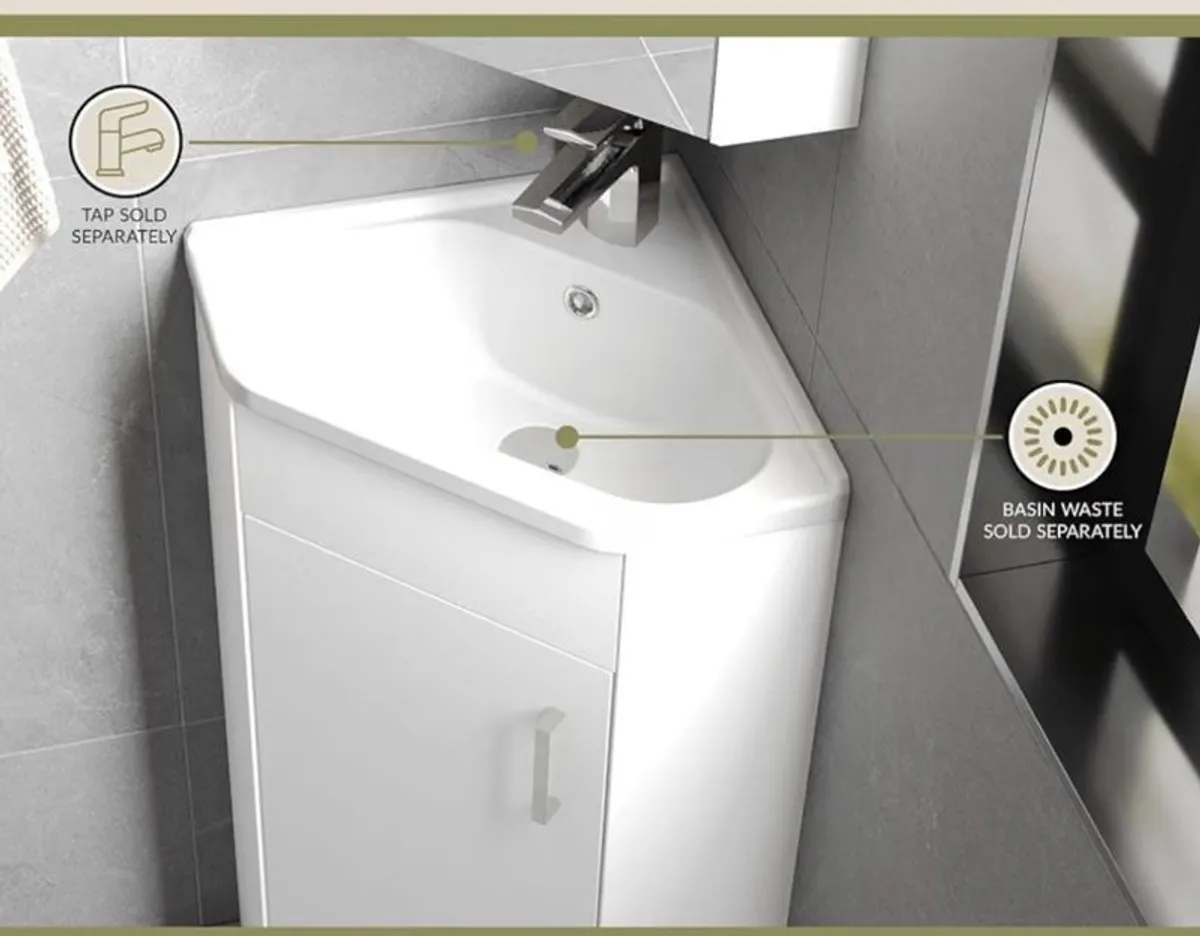 Torrian Corner Unit comes with Basin - Image 2
