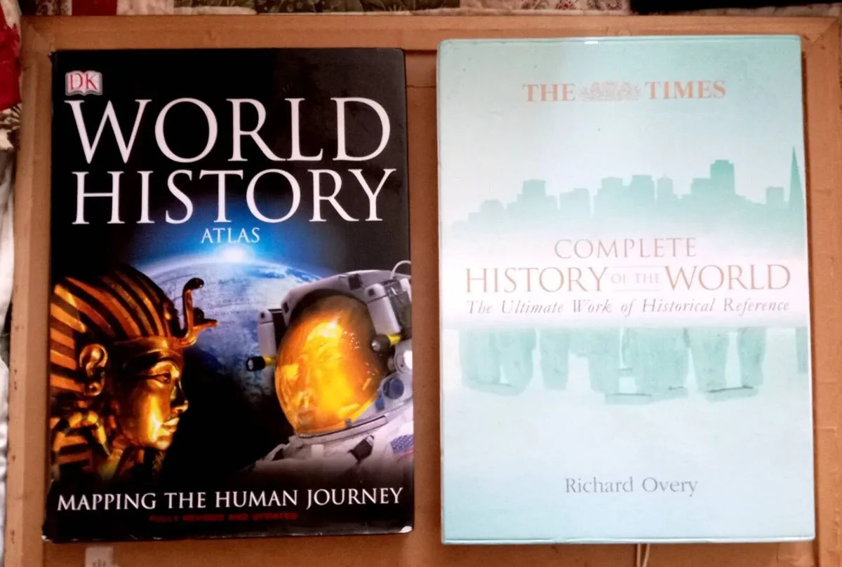 Two World History Atlas/History Books