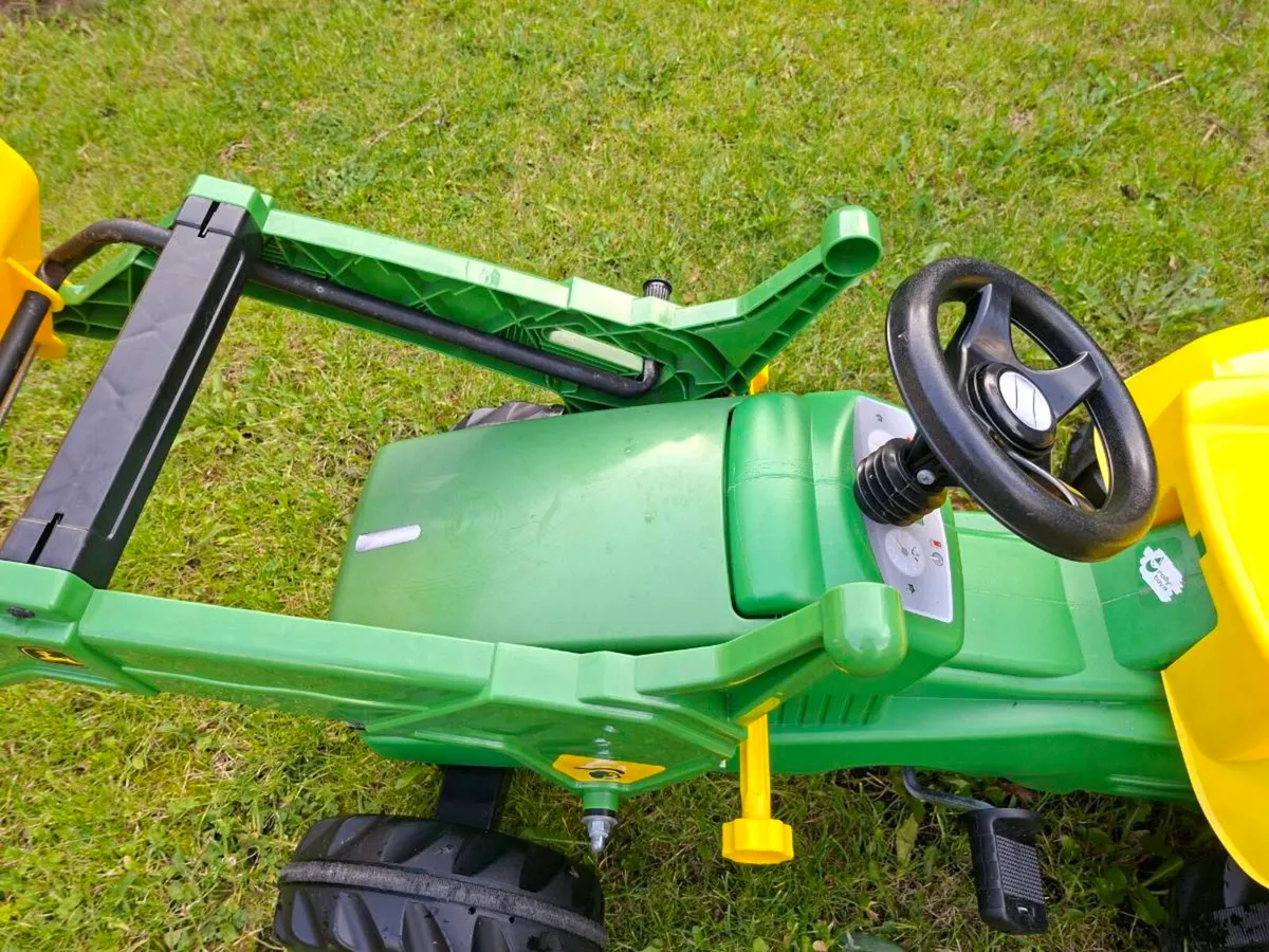 John Deer tractor and trailor - Image 3