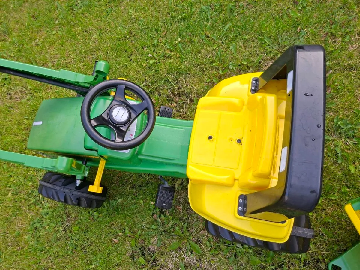 John Deer tractor and trailor - Image 4