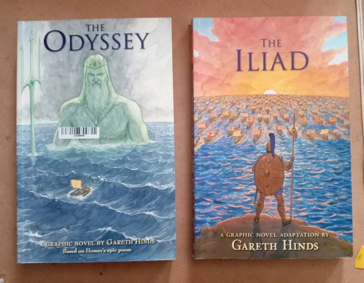 Two Gareth Hinds Novels - Image 1
