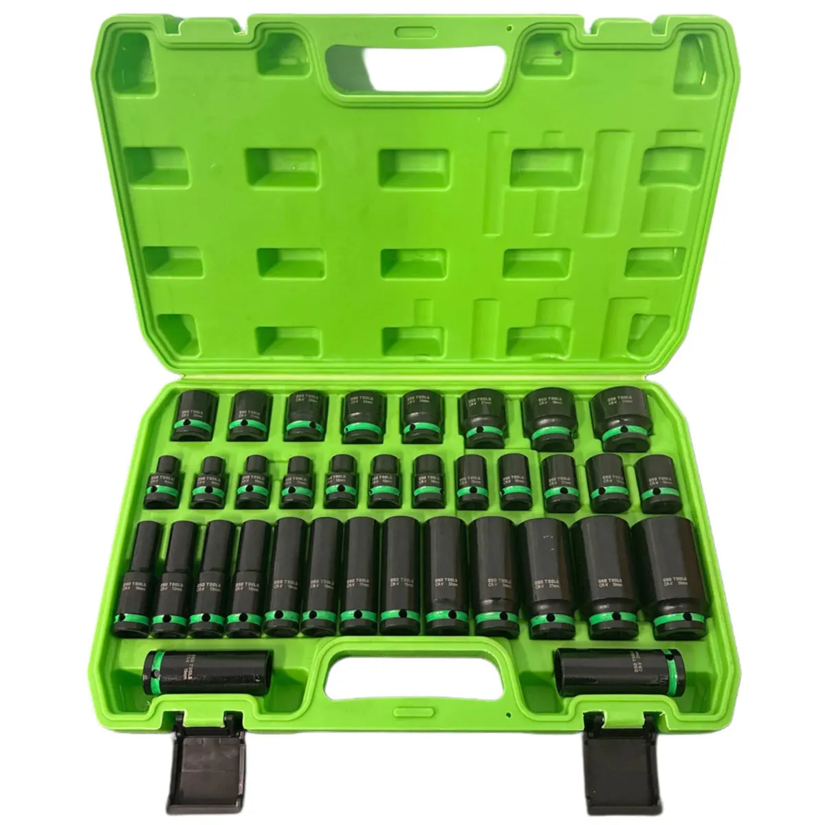 DSD Tools 35-Piece 1/2″ Drive Impact Socket Set - Image 1