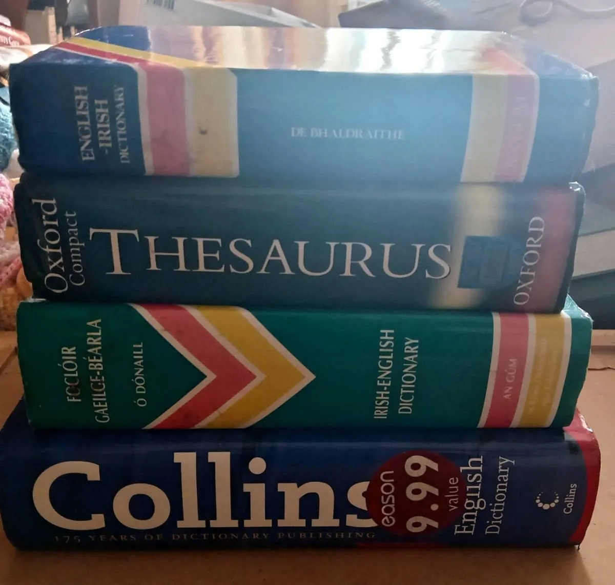 Four English Irish Dictionaries and Thesaurus - Image 2